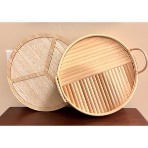 🌠 TARGET BULLSEYE Spinning Lazy Susan With Matching Tray